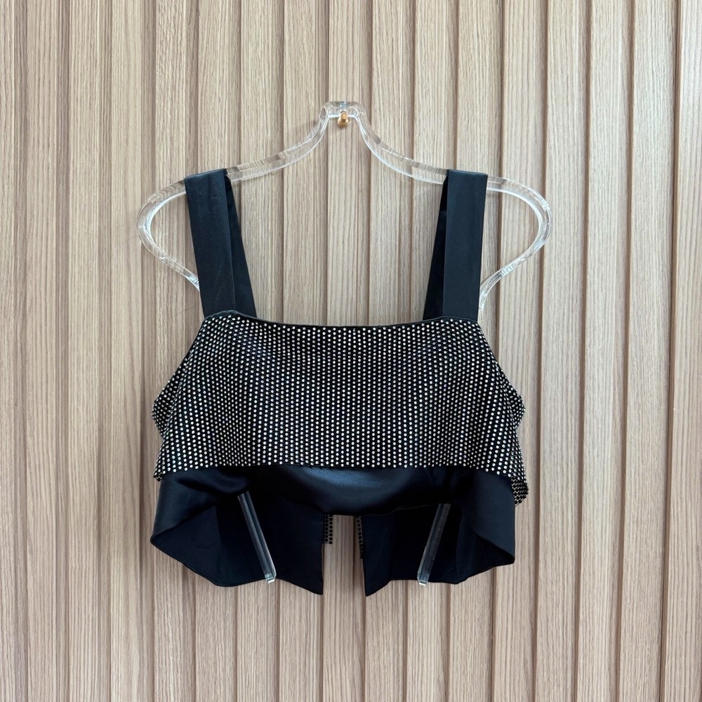 Forever 21 Black and White Tank Top